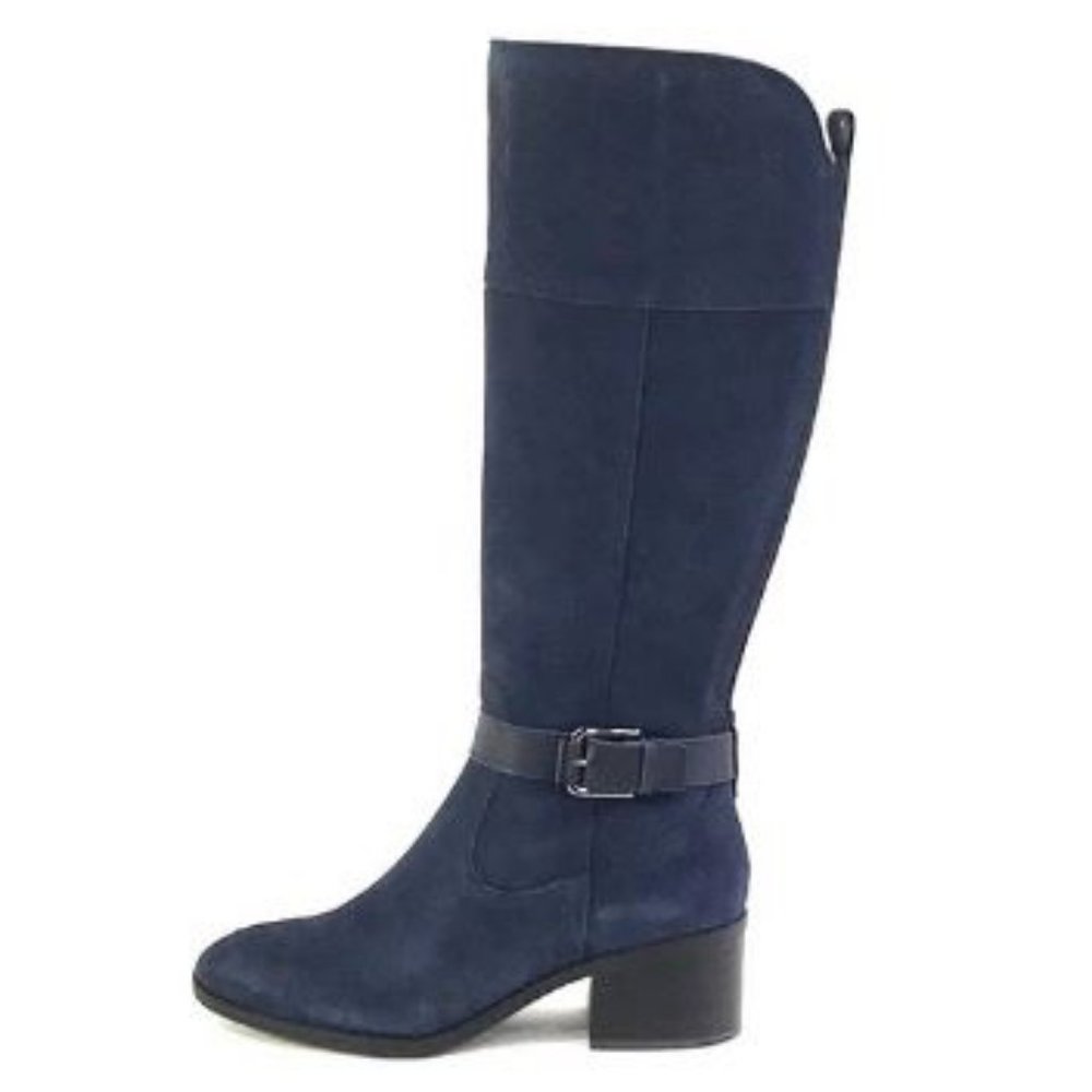 Marc Fisher Medium Calf Suede Tall Shaft Boots - Picture 4 of 10